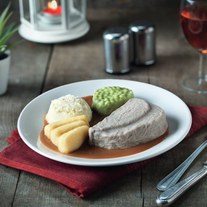 Pur&eacute;ed Lamb with Mint