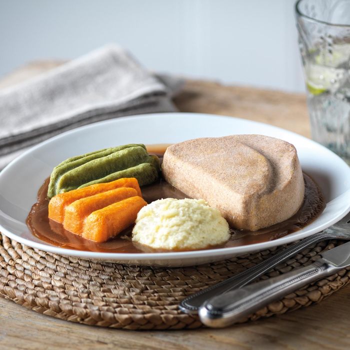 Pur&eacute;ed Beef Stew & Dumplings