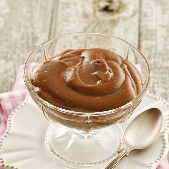 Pur&eacute;ed Chocolate Orange Sponge with Custard